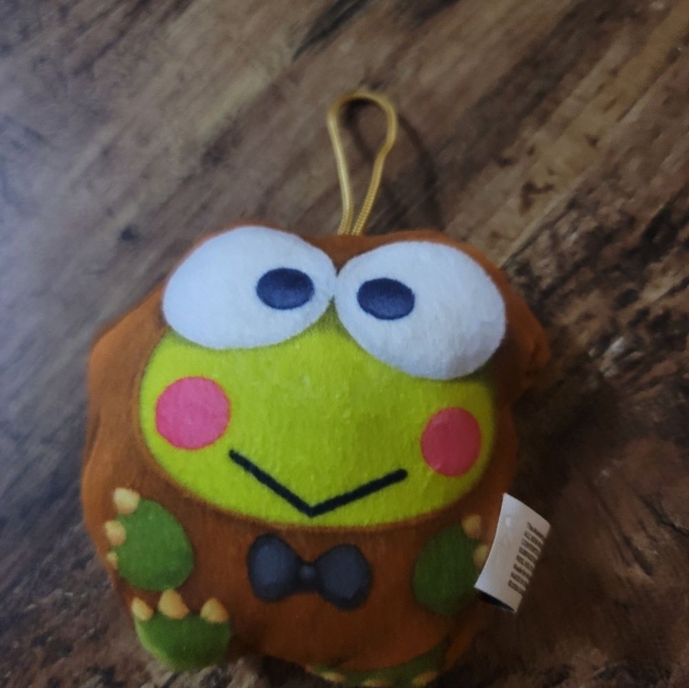 Sanrio X Yu-Gi-Oh Keroppi/Kuriboh Plush Dangler
